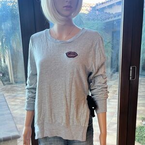 Pam & Gela cute lightweight pullover sweatshirt